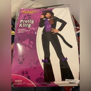 Halloween costume black cat